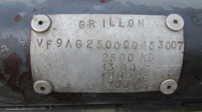 Tieflader del tipo Grillo AG2500, Gebrauchtmaschine en BRIGNAIS (Imagen 5)