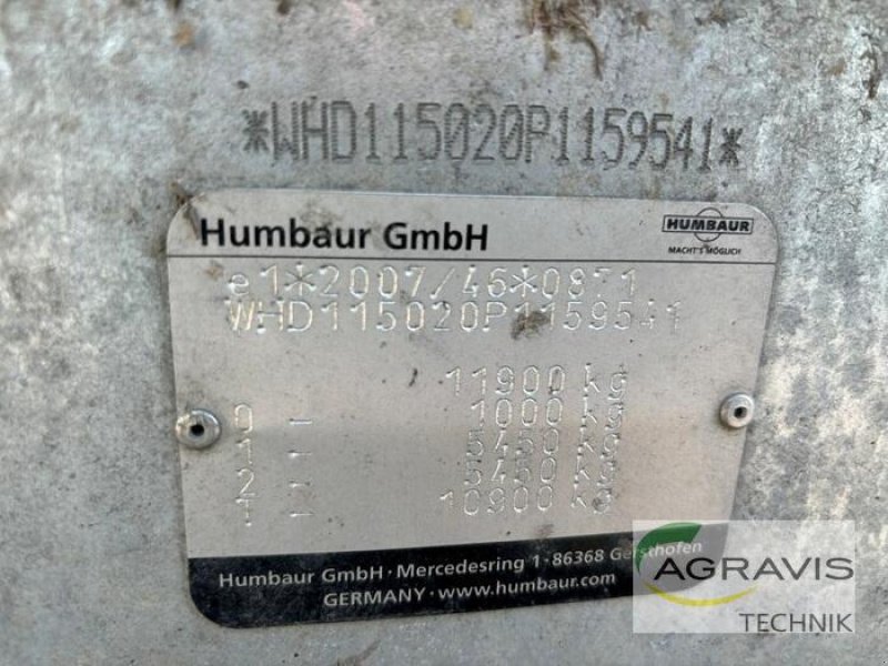 Tieflader tip Humbaur HS 10 50 20 BS, Gebrauchtmaschine in Meppen (Poză 8)