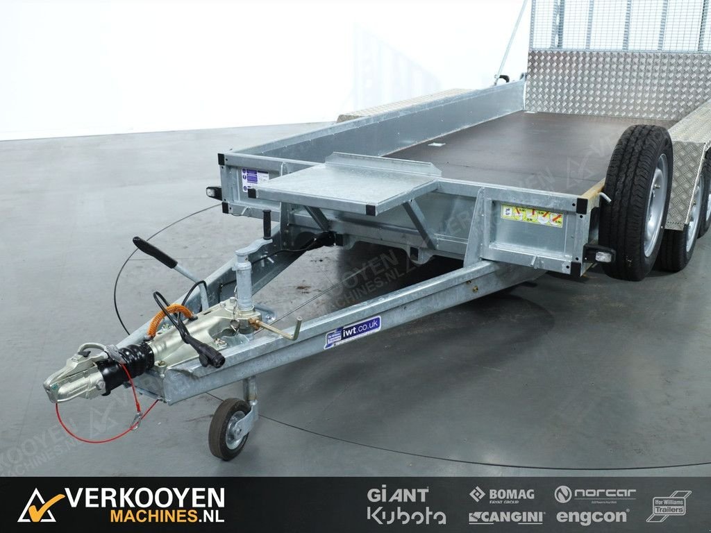 Tieflader des Typs Ifor Williams GP146 Klep (180cm) 3-asser, Neumaschine in Vessem (Bild 10)