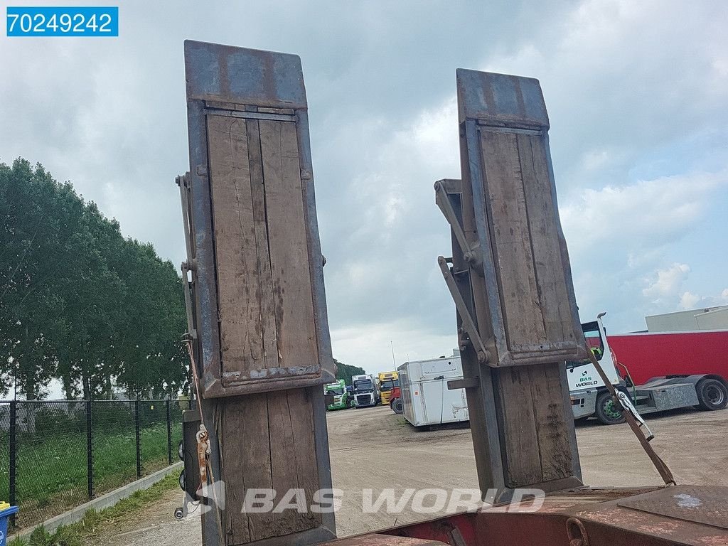 Tieflader tip Meiller TS4 Kompakt 4 axles Ausziehbar Lift-Lenkachse Ramps Hartholz-Bod, Gebrauchtmaschine in Veghel (Poză 11)