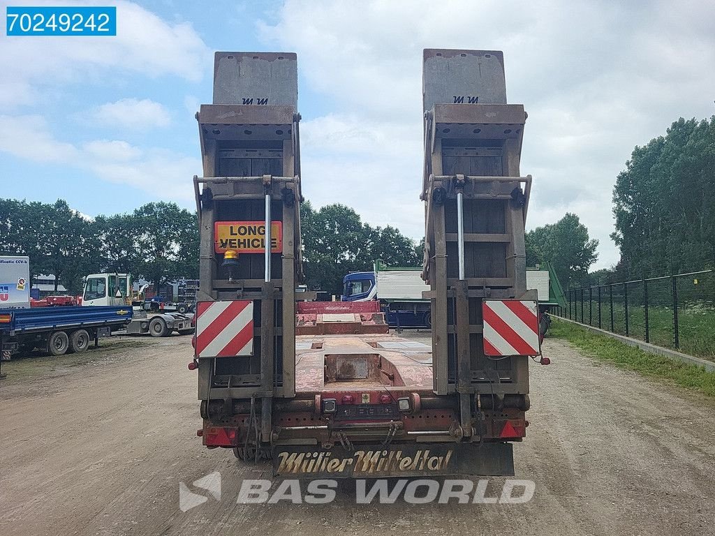 Tieflader tipa Meiller TS4 Kompakt 4 axles Ausziehbar Lift-Lenkachse Ramps Hartholz-Bod, Gebrauchtmaschine u Veghel (Slika 10)