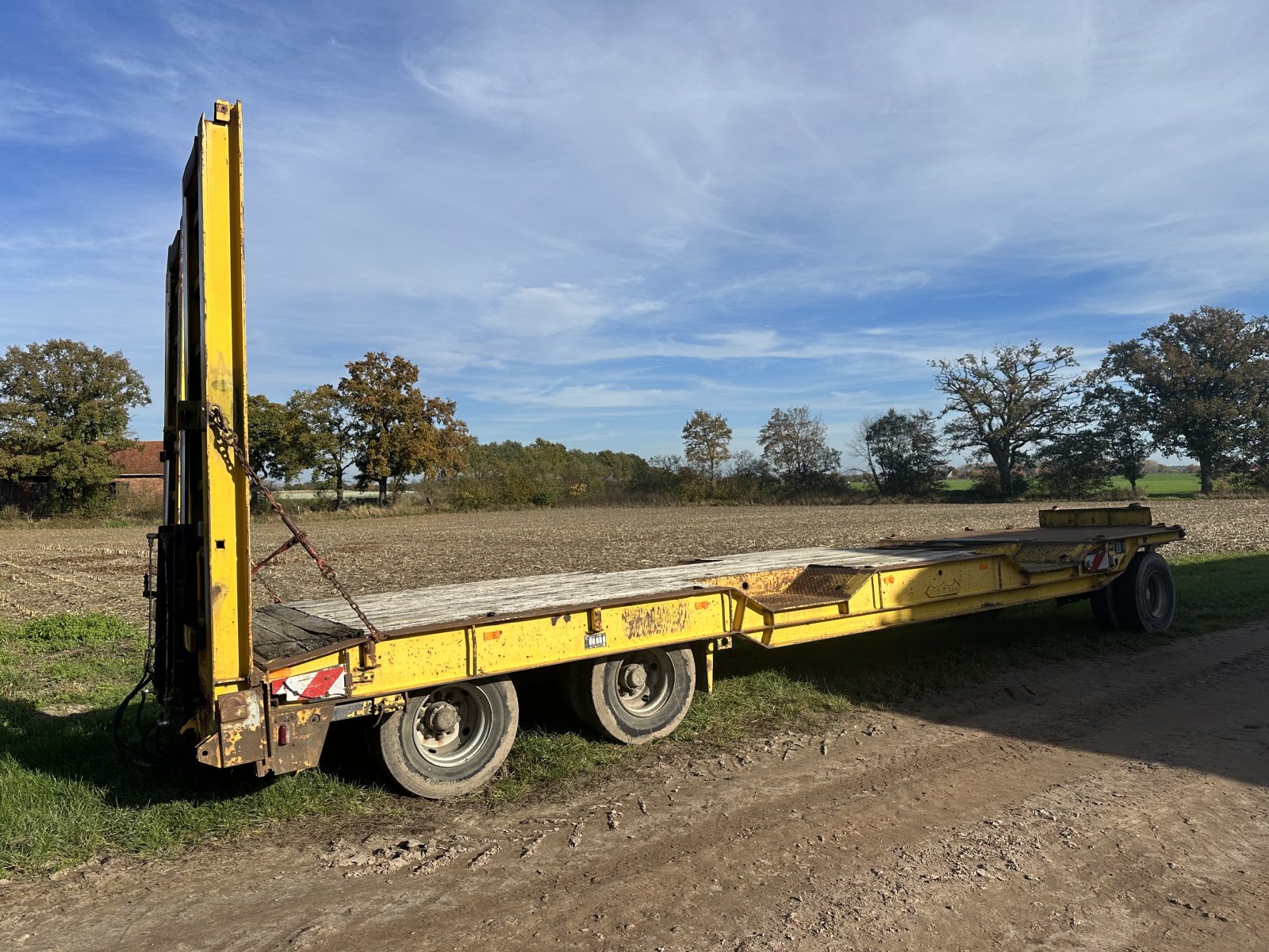 Tieflader du type Nooteboom ASD-V 28 S, Gebrauchtmaschine en Schweringen (Photo 2)