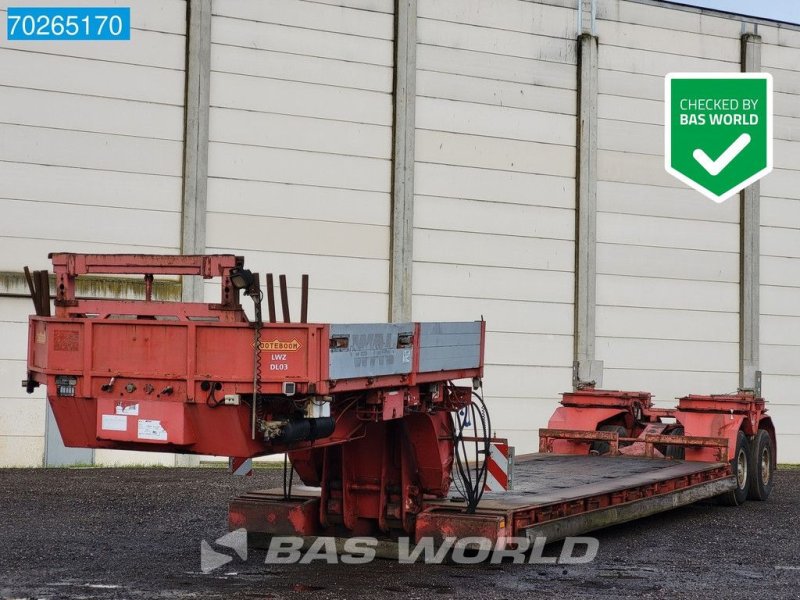 Tieflader tipa Nooteboom ODBAZ-57 2 axles Gooseneck 2x lenkachse T&Uuml;V 01/25 Verbr, Gebrauchtmaschine u Veghel (Slika 1)