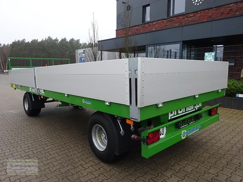 Tieflader del tipo PRONAR 2-achs Plattformwagen mit Alu-Bordwände TO 25, 12 to, NEU, Neumaschine In Itterbeck (Immagine 7)