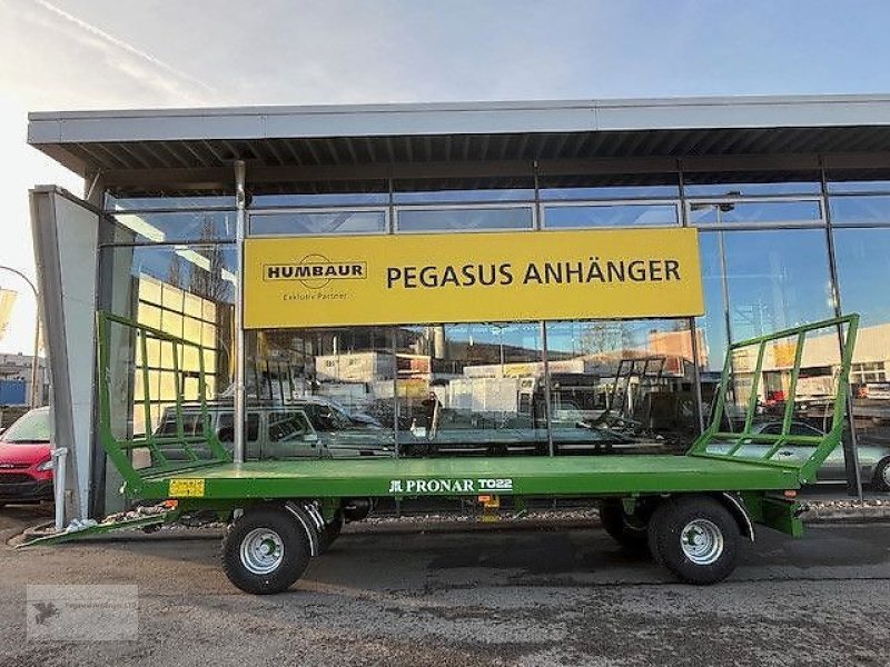 Tieflader typu PRONAR Ballenwagen TO 22 Druckluft 2-Achser 10to, Gebrauchtmaschine v Gevelsberg (Obrázok 3)