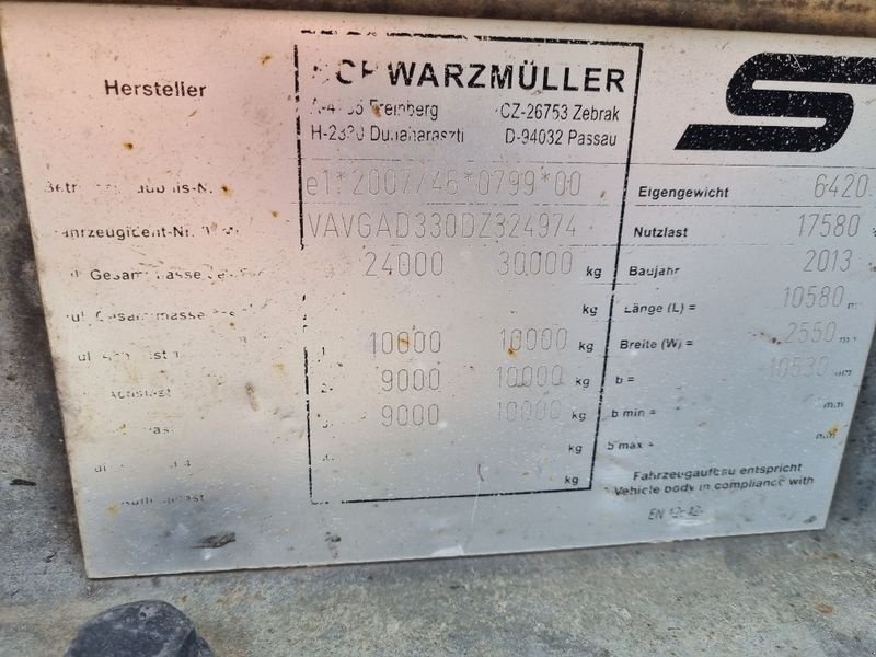 Tieflader des Typs Schwarzmüller 3-Achstieflader, Gebrauchtmaschine in Gabersdorf (Bild 8)
