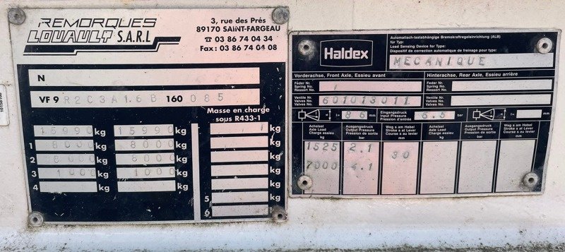 Tieflader of the type Sonstige R2C3A, Gebrauchtmaschine in Landquart (Picture 6)