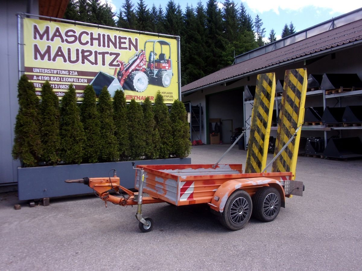 Tieflader типа Sonstige Tandemanhänger, Baggertransportanhänger, Gebrauchtmaschine в Bad Leonfelden (Фотография 1)