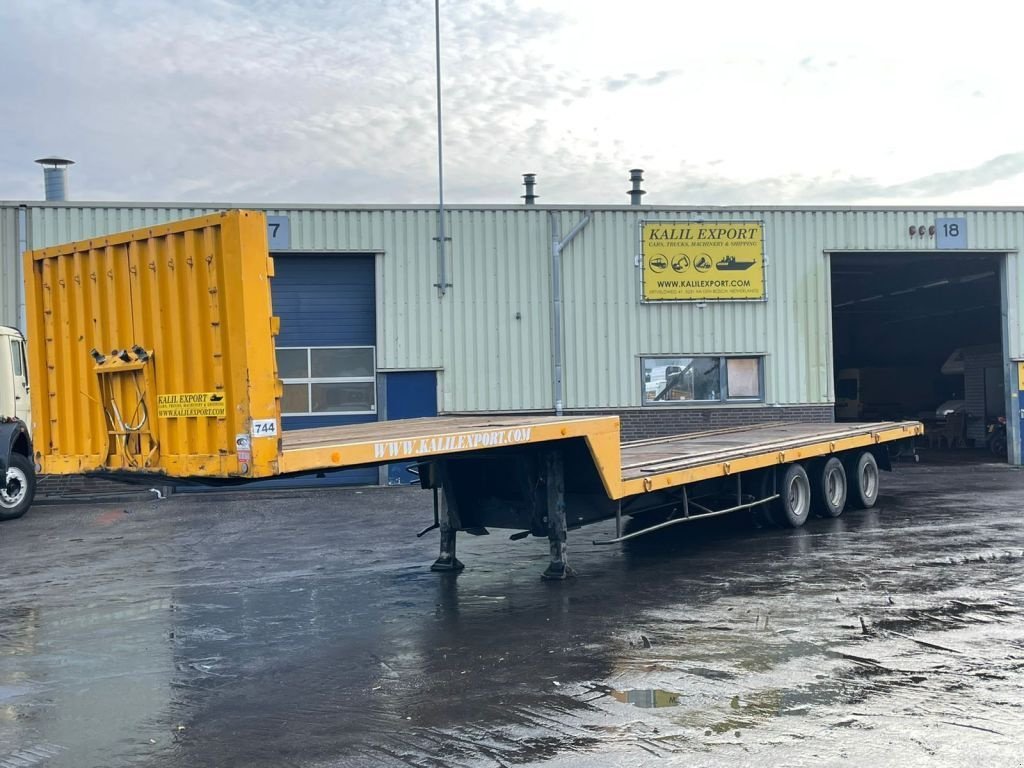 Tieflader a típus Sonstige Trouillet Lowbed 3 Axle Full Steel Lames Spring Suspension 12 Tyre Good Co, Gebrauchtmaschine ekkor: 'S-Hertogenbosch (Kép 1)