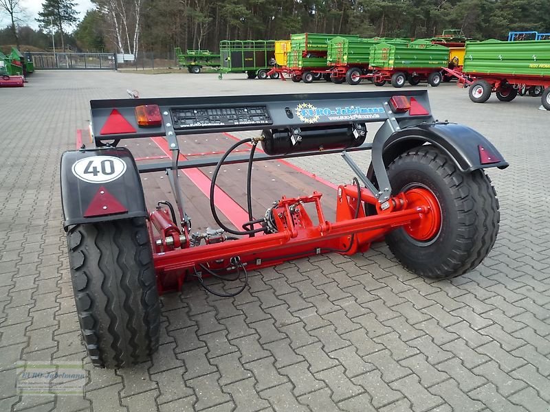 Tieflader типа Unia Transportplattform / Tieflader PL-6, hydr. absenkbar, auch mit Lenkachse, sofort verfügbar, Neumaschine в Itterbeck (Фотография 15)