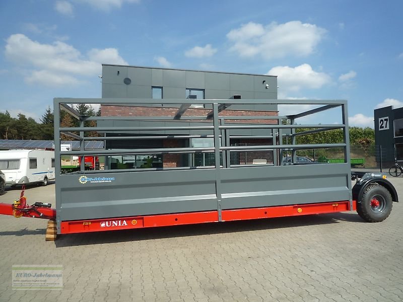 Tieflader del tipo Unia Unia Transportplattform / Tieflader PL-6, hydr. absenkbar, auch mit Lenkachse, sofort verfügbar, Neumaschine en Itterbeck (Imagen 26)