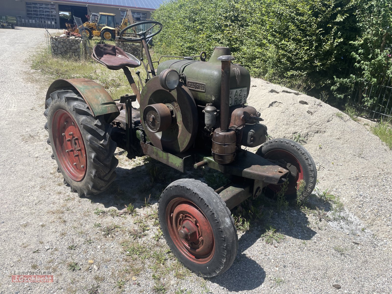 Traktor des Typs Allgaier R22 Verdampfer, Gebrauchtmaschine in Mühldorf (Bild 1)