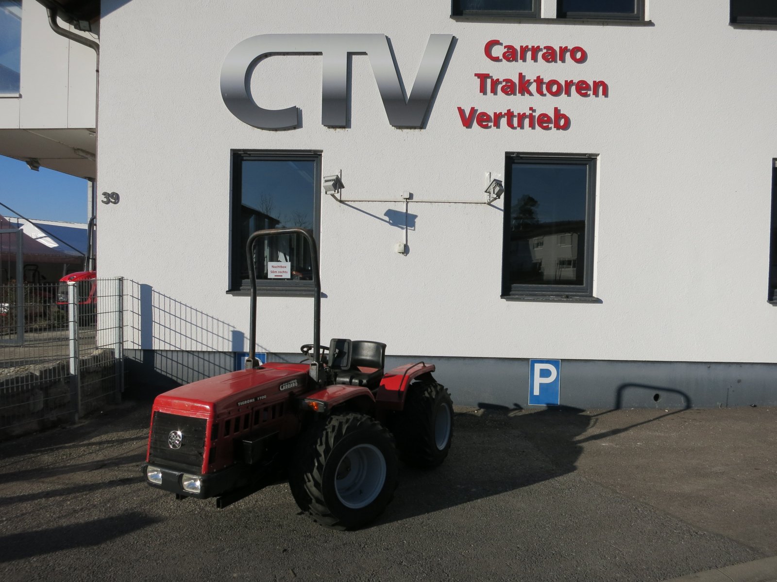 Traktor Türe ait Antonio Carraro Tigrone 7700, Gebrauchtmaschine içinde Schorndorf (resim 1)