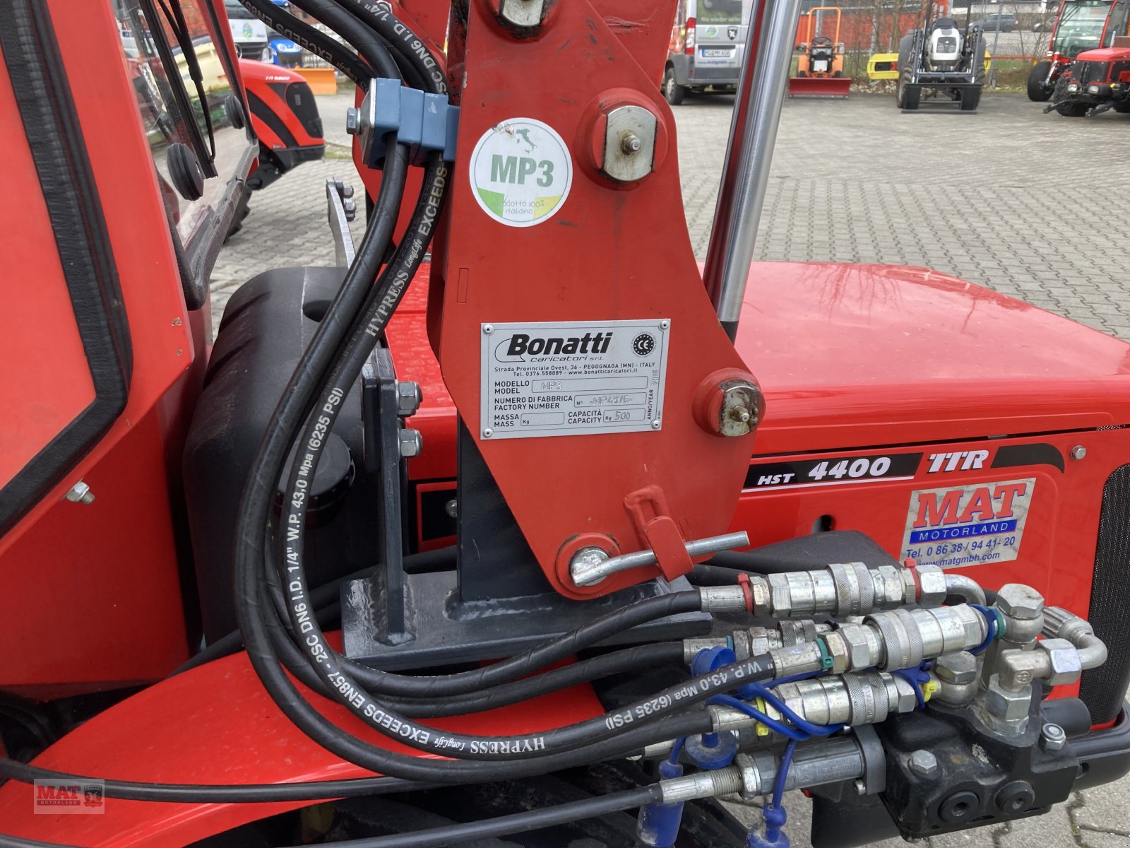 Traktor Türe ait Antonio Carraro TTR 4400 HST, Gebrauchtmaschine içinde Waldkraiburg (resim 4)