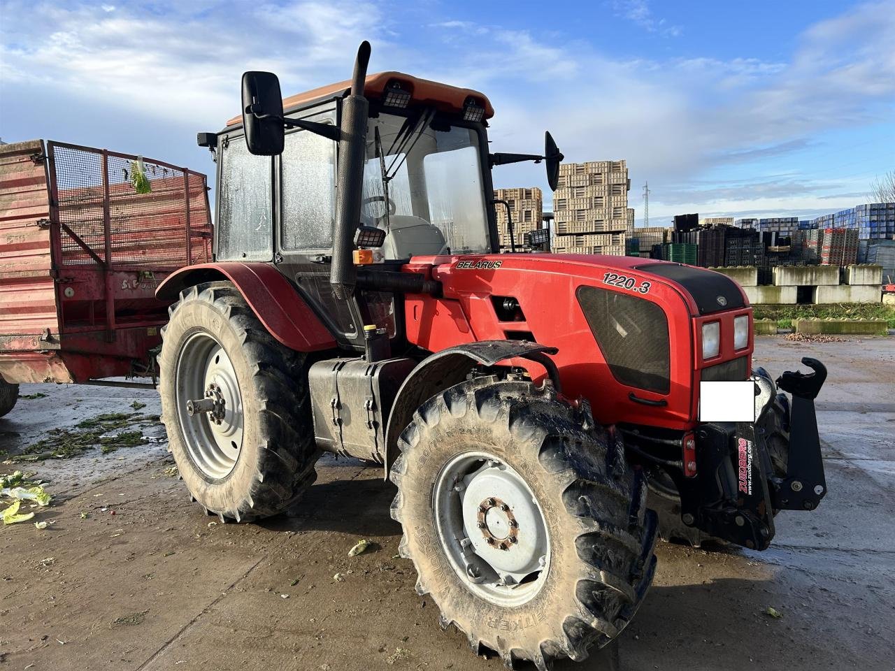 Traktor van het type Belarus 1220.3, Gebrauchtmaschine in Niederkirchen (Foto 7)