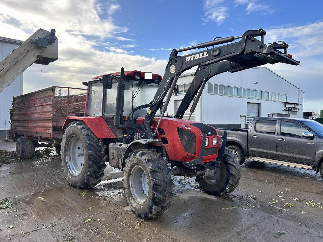 Traktor του τύπου Belarus MTS 1220.3, Gebrauchtmaschine σε Niederkirchen (Φωτογραφία 4)