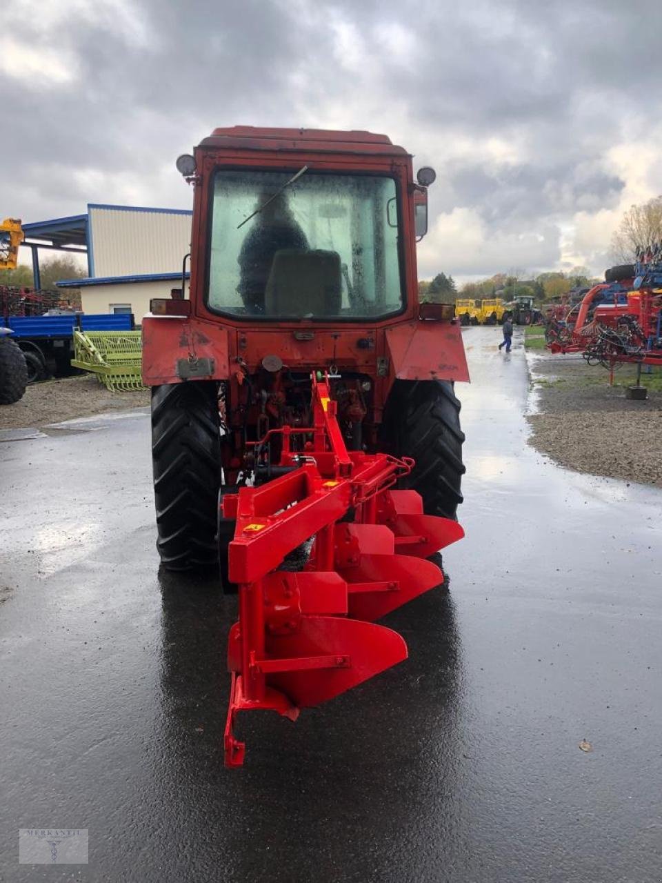 Traktor Türe ait Belarus MTS 82 FL + 3 Schar Beetpflug, Gebrauchtmaschine içinde Pragsdorf (resim 8)