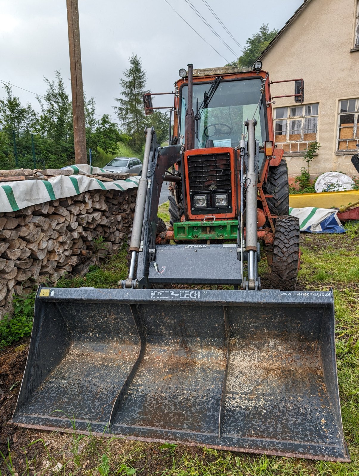 Traktor typu Belarus MTS 82 + Frontlader, Gebrauchtmaschine w Suhl (Zdjęcie 1)