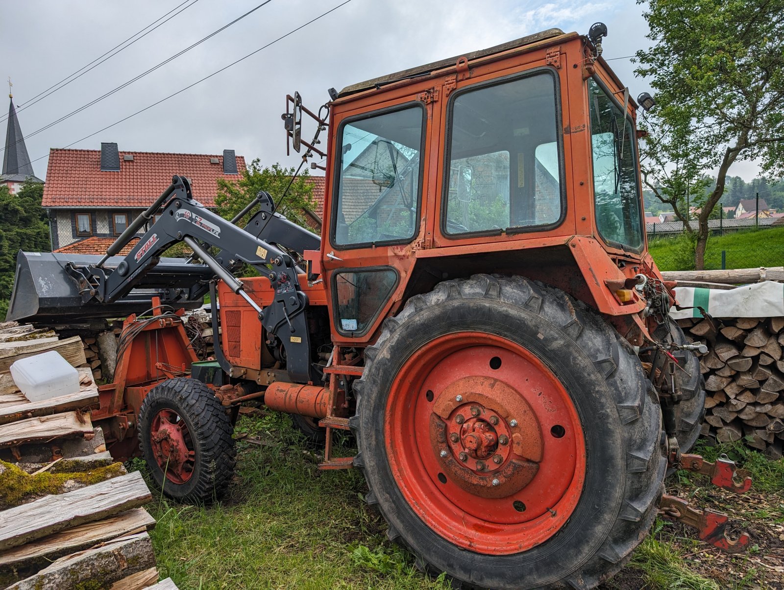 Traktor typu Belarus MTS 82 + Frontlader, Gebrauchtmaschine v Suhl (Obrázok 2)