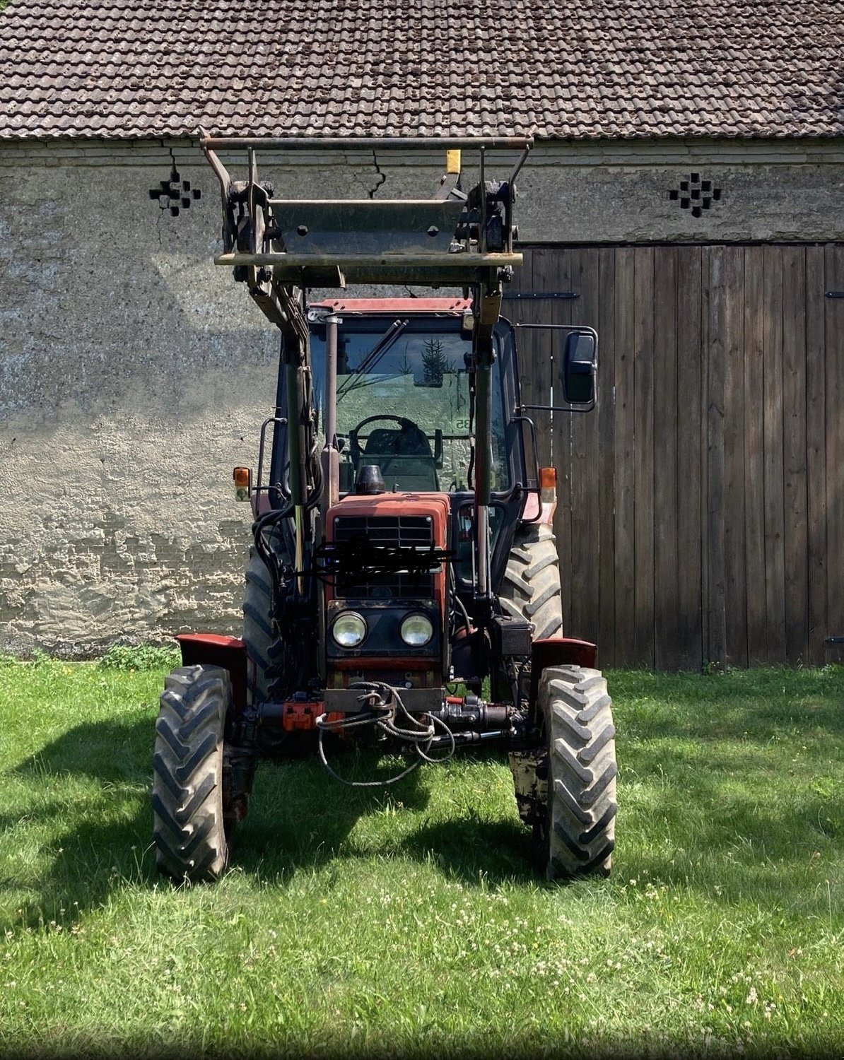 Traktor typu Belarus MTS 82 + Frontlader, Gebrauchtmaschine w Wahlstorf (Zdjęcie 1)