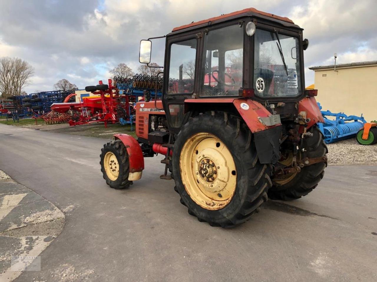 Traktor Türe ait Belarus MTS 82, Gebrauchtmaschine içinde Pragsdorf (resim 4)