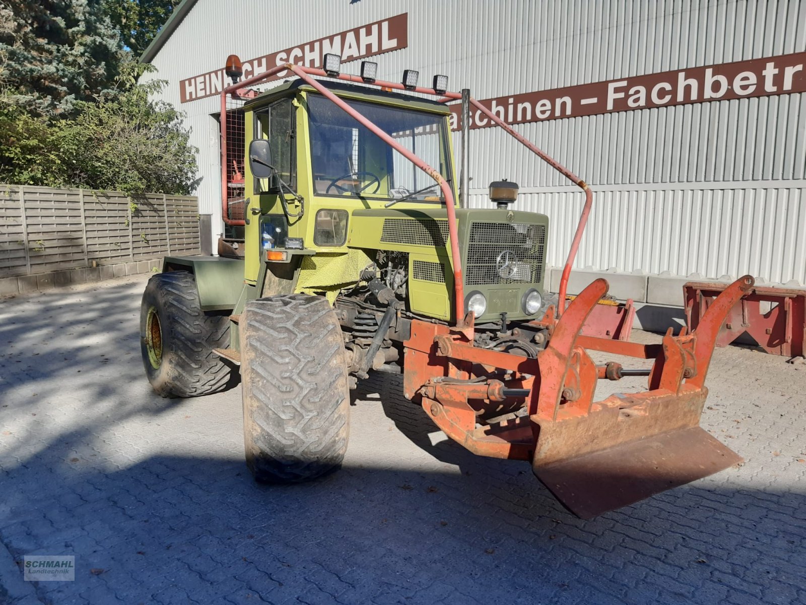 Traktor van het type Benz MB TRAC 800, Gebrauchtmaschine in Oldenburg in Holstein (Foto 18)