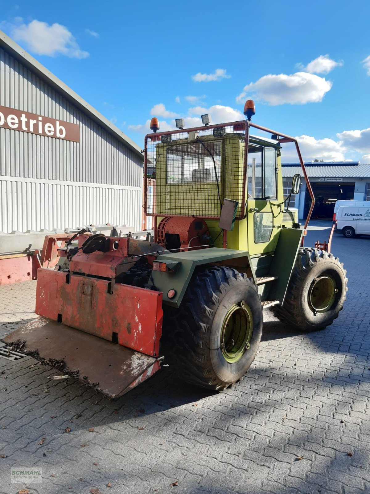 Traktor Türe ait Benz MB TRAC 800, Gebrauchtmaschine içinde Oldenburg in Holstein (resim 19)