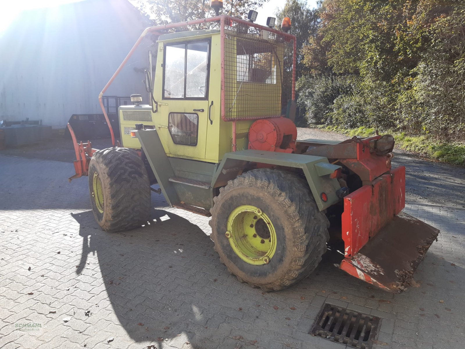 Traktor typu Benz MB TRAC 800, Gebrauchtmaschine w Oldenburg in Holstein (Zdjęcie 20)