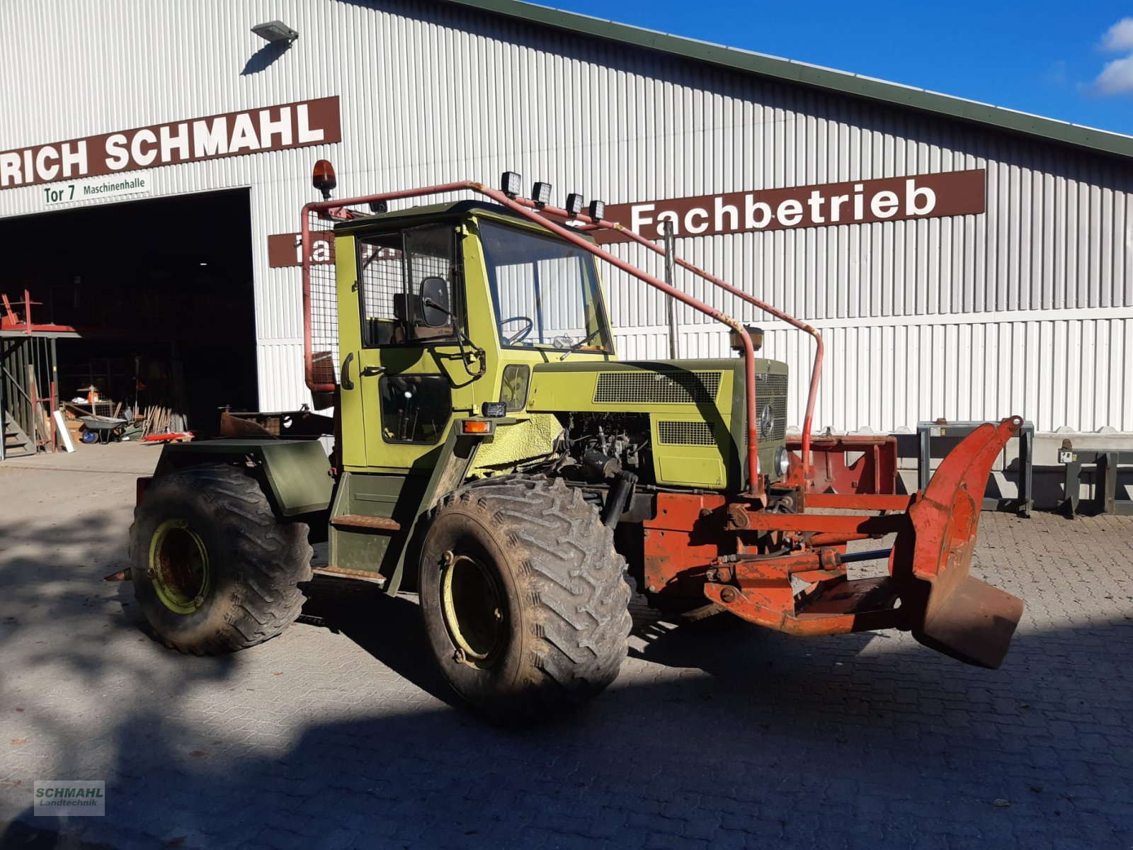 Traktor typu Benz MB TRAC 800, Gebrauchtmaschine w Oldenburg in Holstein (Zdjęcie 22)