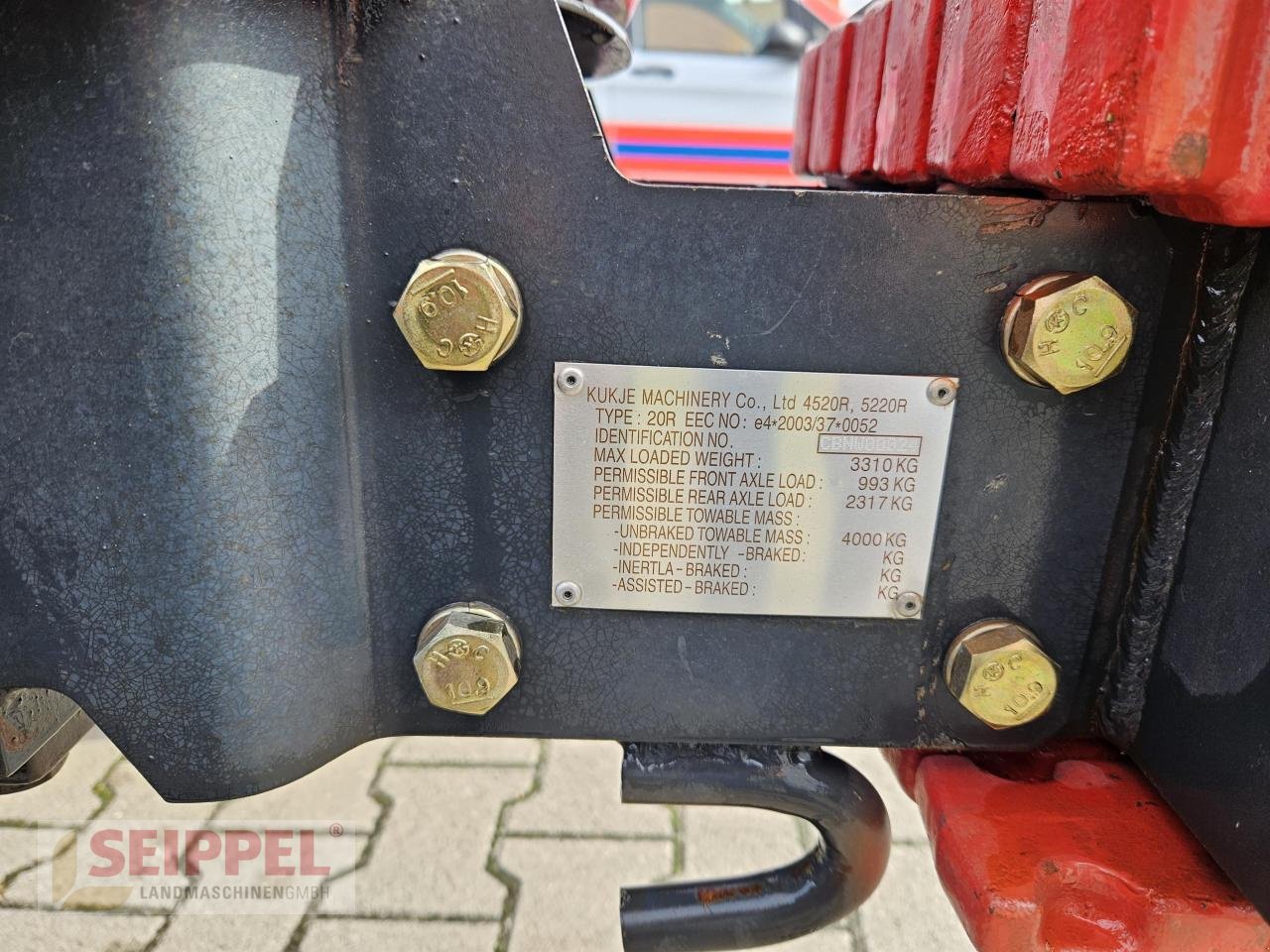 Traktor tip Branson 4520 R, Gebrauchtmaschine in Groß-Umstadt (Poză 7)