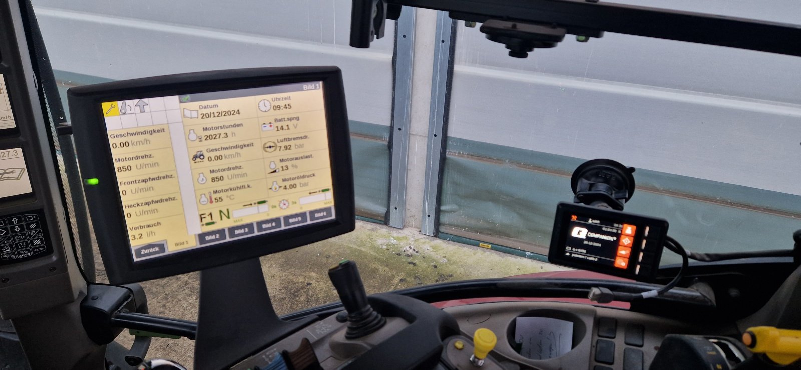 Traktor типа Case IH 145 Maxxum CVX EZ 12/17 2000 Stunden Top Zustand, Gebrauchtmaschine в Palling (Фотография 7)