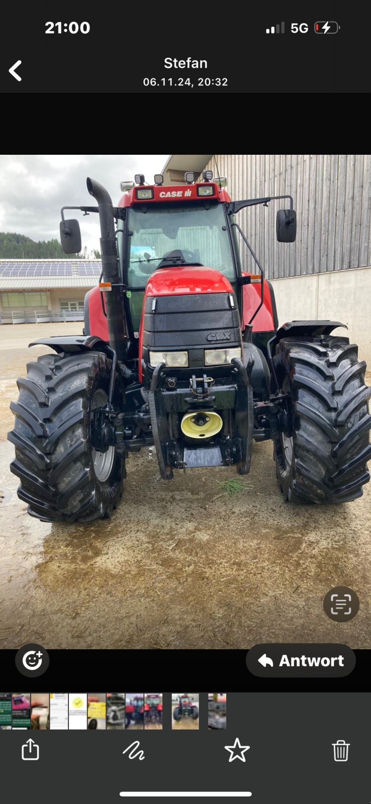 Traktor des Typs Case IH 150 CVX, Gebrauchtmaschine in Sankt Peter Freienstein (Bild 1)