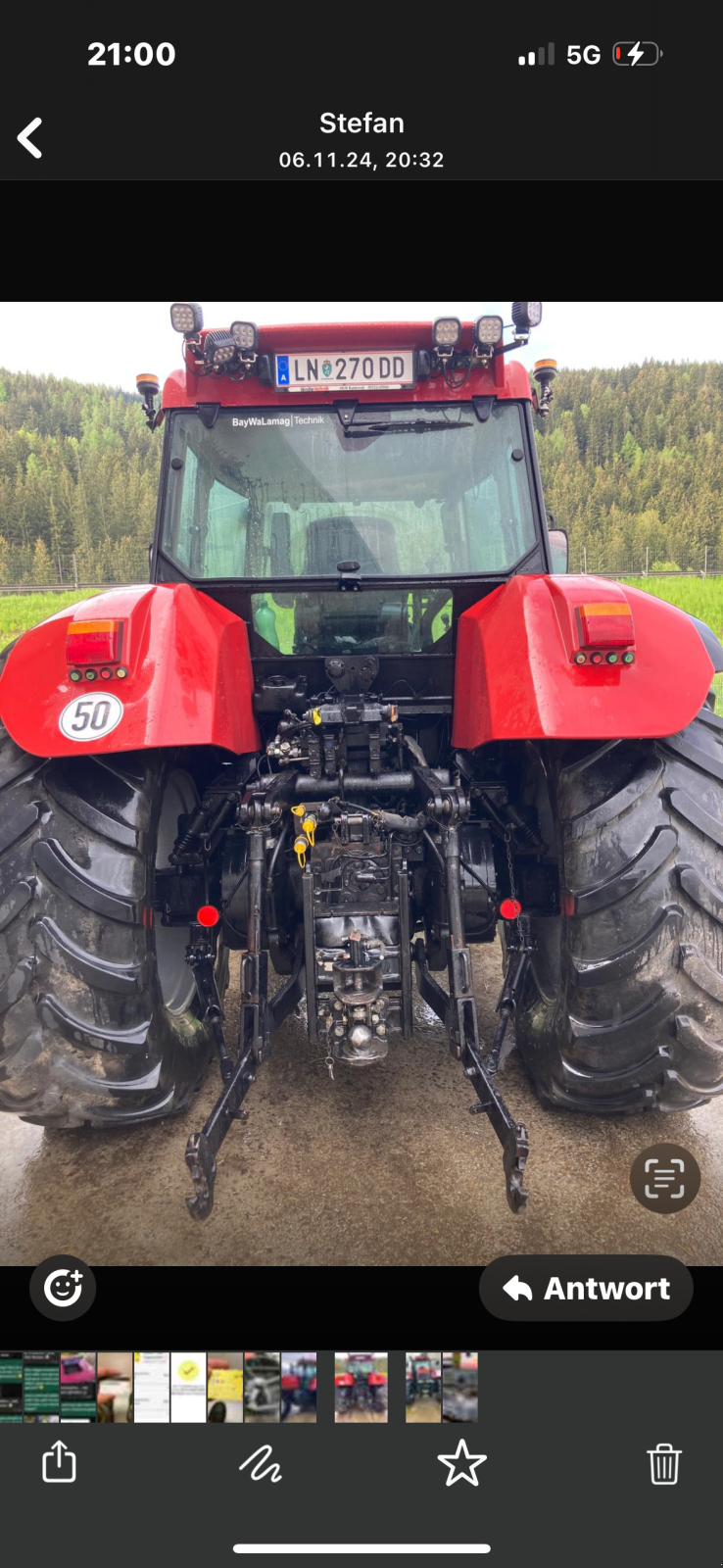 Traktor of the type Case IH 150 CVX, Gebrauchtmaschine in Sankt Peter Freienstein (Picture 3)