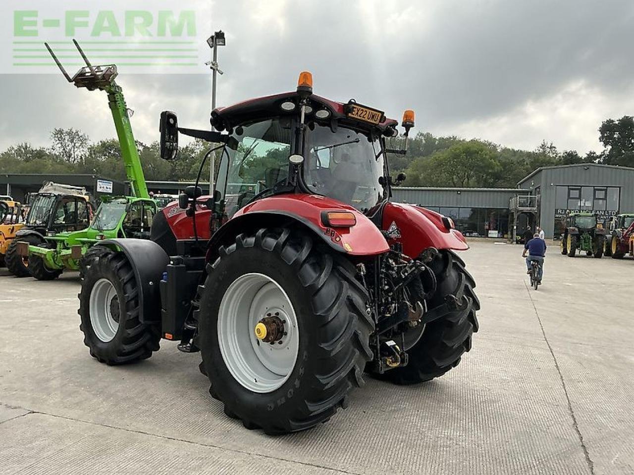 Traktor Türe ait Case IH 165 puma tractor (st20856), Gebrauchtmaschine içinde SHAFTESBURY (resim 7)