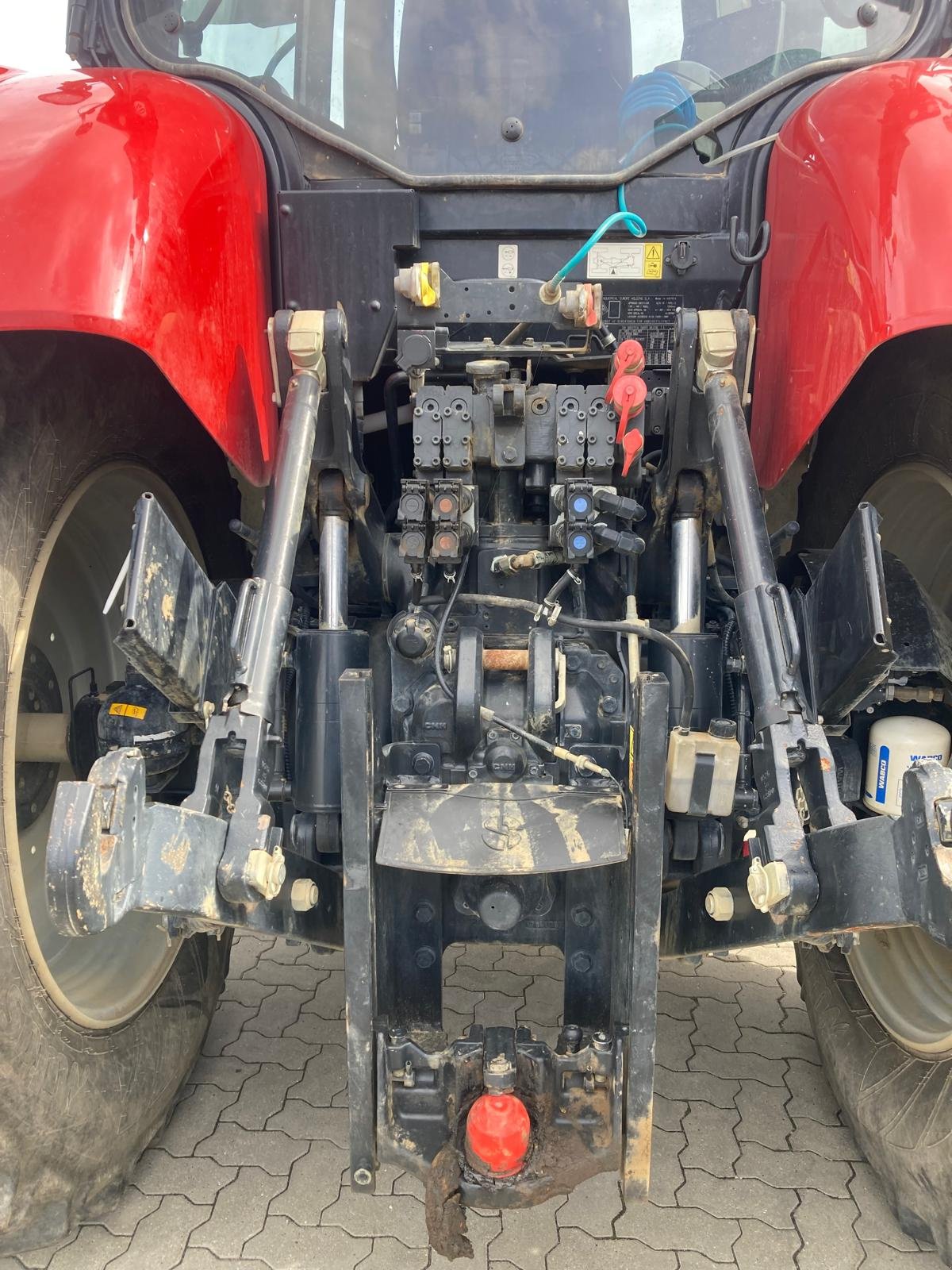 Traktor Türe ait Case IH 185 CVX, Gebrauchtmaschine içinde Bevern (resim 9)