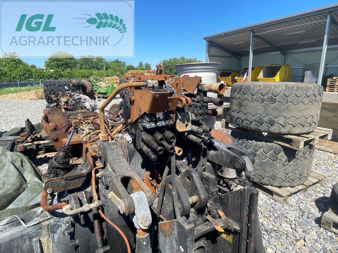 Traktor tip Case IH 300 CVX Brandschaden, Gebrauchtmaschine in Nabburg (Poză 7)