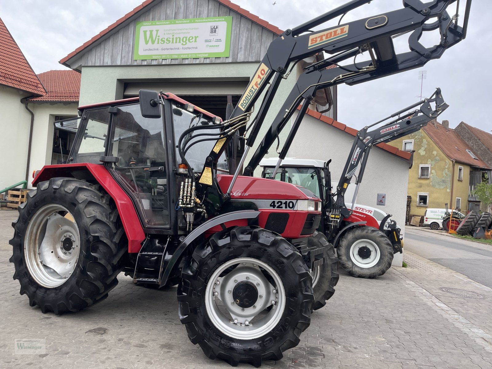 Traktor del tipo Case IH 4210 Allrad, Gebrauchtmaschine In Thalmässing (Immagine 7)