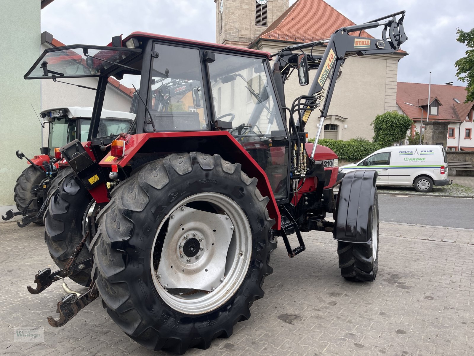 Traktor van het type Case IH 4210 Allrad, Gebrauchtmaschine in Thalmässing (Foto 8)