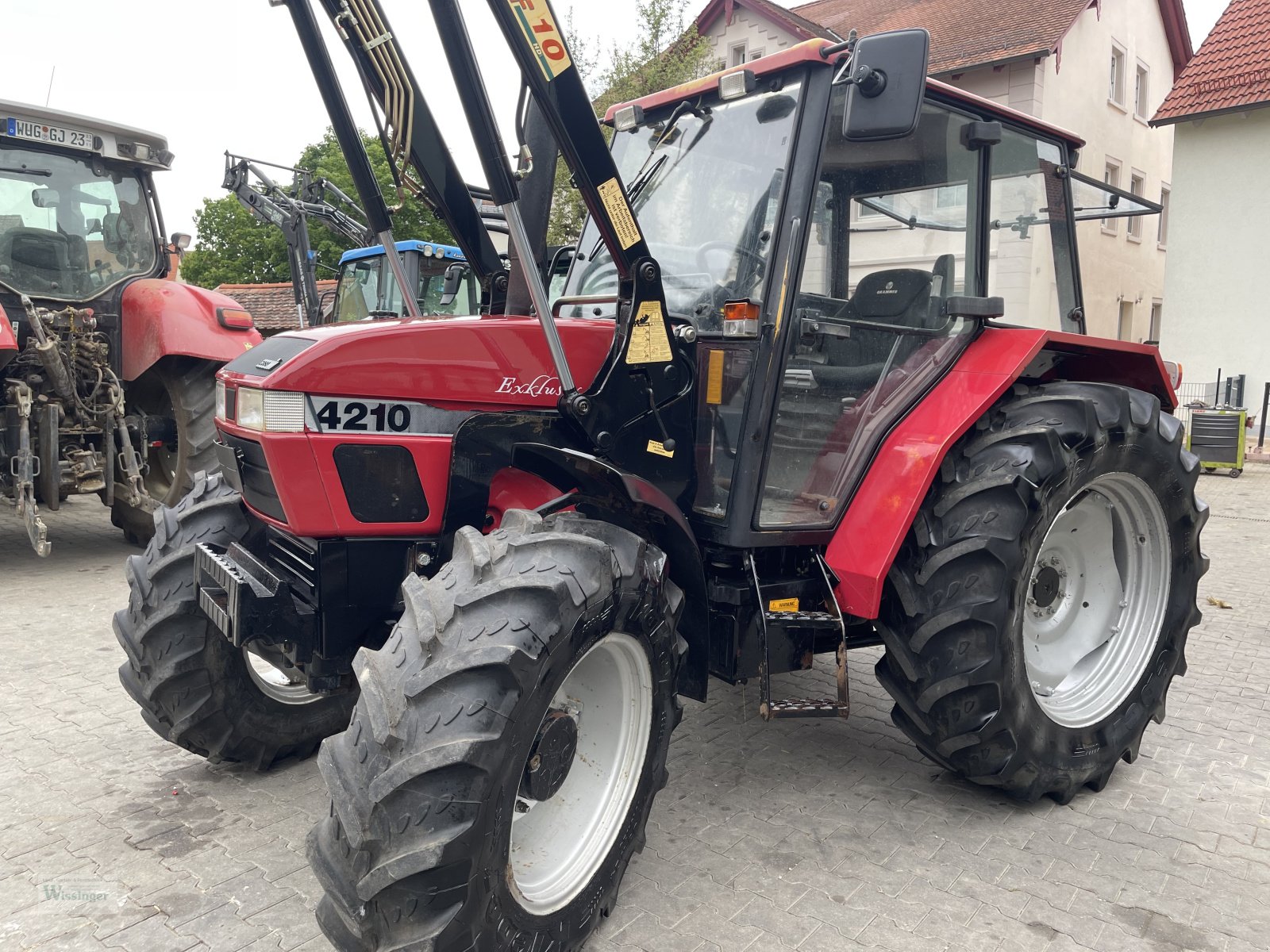 Traktor Türe ait Case IH 4210 Allrad, Gebrauchtmaschine içinde Thalmässing (resim 9)