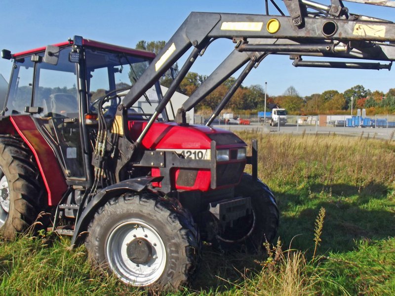 Traktor del tipo Case IH 4210 Frontlader+40 KmH+Niedrigkabine, Gebrauchtmaschine en Mittelsdorf (Imagen 1)