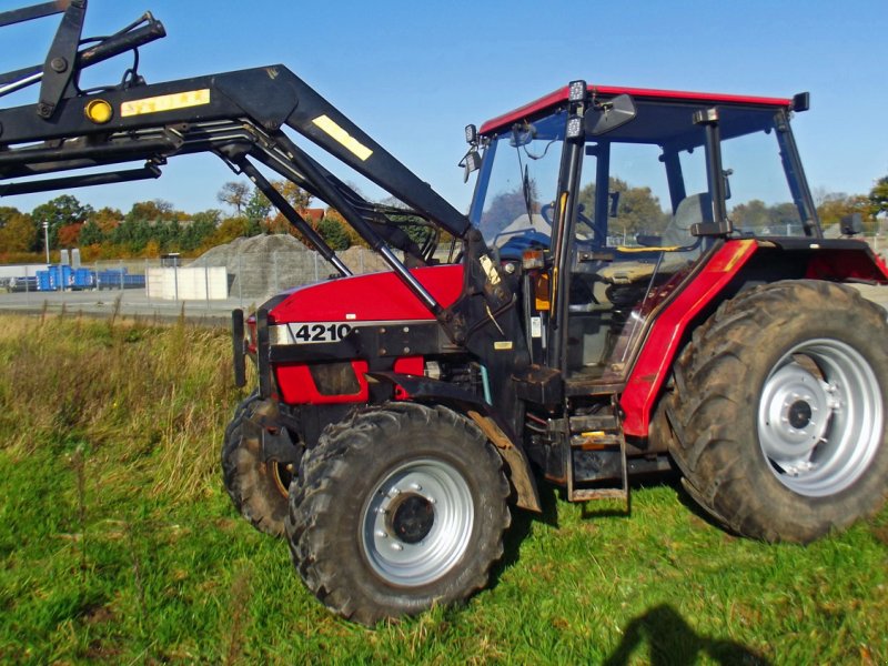 Traktor типа Case IH 4210 Frontlader+Nedrigkabine, Gebrauchtmaschine в Mittelsdorf (Фотография 1)