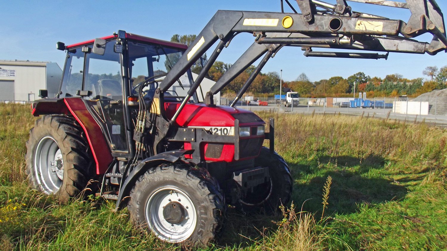 Traktor des Typs Case IH 4210+ ´Frontlader, Gebrauchtmaschine in Mittelsdorf (Bild 2)