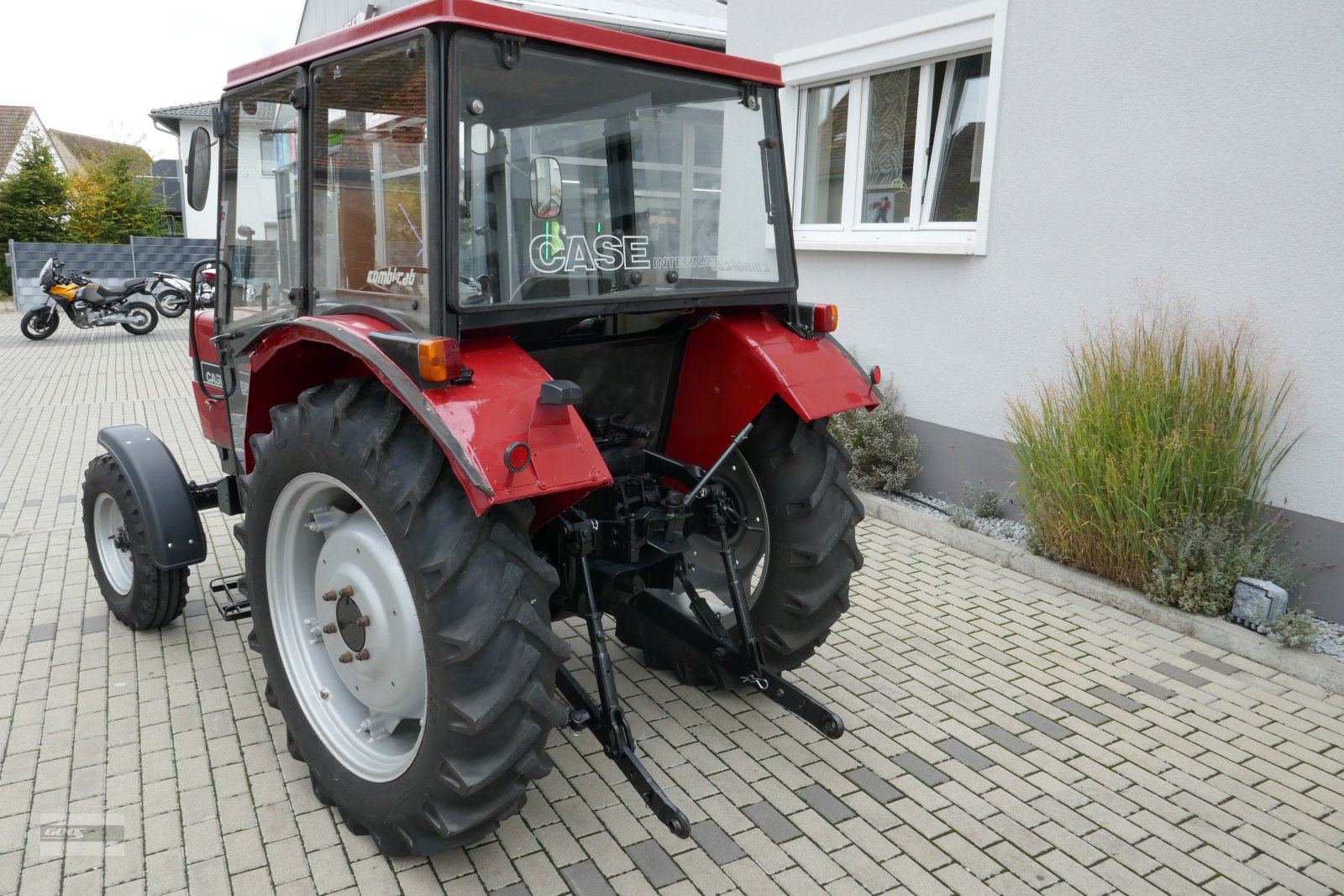 Traktor Türe ait Case IH 433S mit Combi-Cab Niedrigkabine. Guter Zustand - Technisch OK!, Gebrauchtmaschine içinde Langenzenn (resim 5)