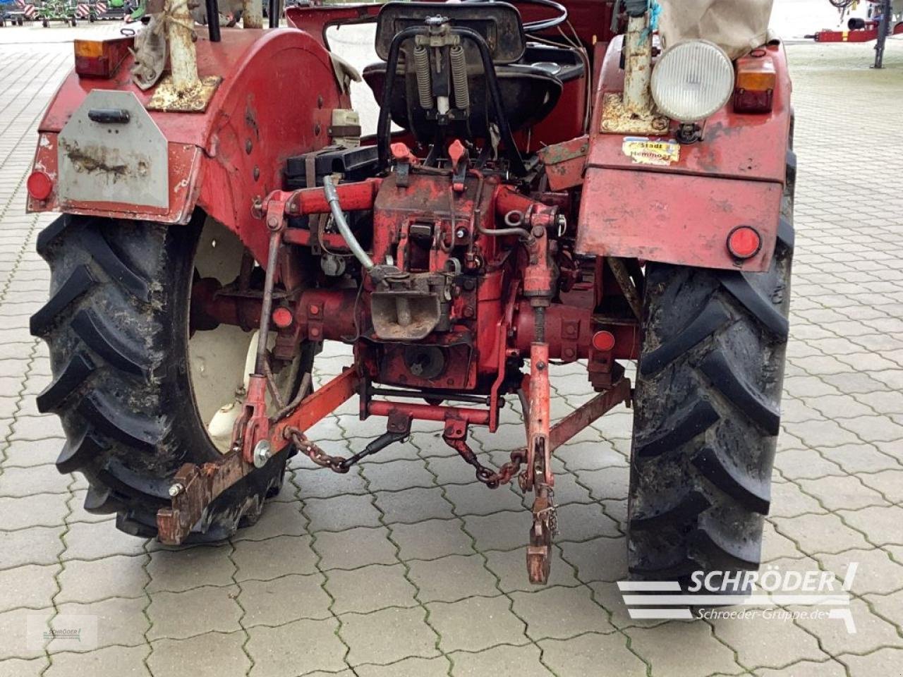 Traktor типа Case IH 453, Gebrauchtmaschine в Wildeshausen (Фотография 9)