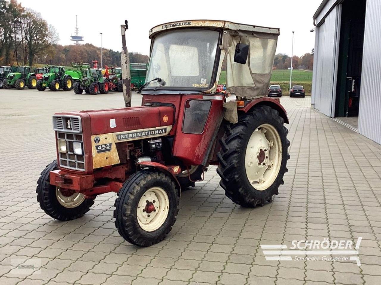 Traktor типа Case IH 453, Gebrauchtmaschine в Wildeshausen (Фотография 10)