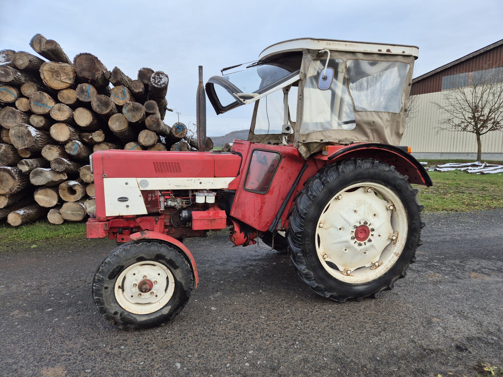 Traktor του τύπου Case IH 453, Gebrauchtmaschine σε Sulzfeld (Φωτογραφία 1)