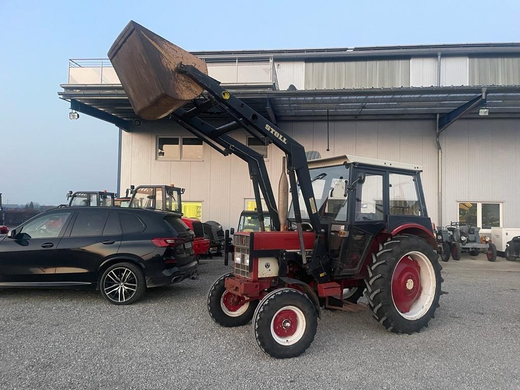 Traktor Türe ait Case IH 633 mit Frontlader, Gebrauchtmaschine içinde Schutterzell (resim 1)