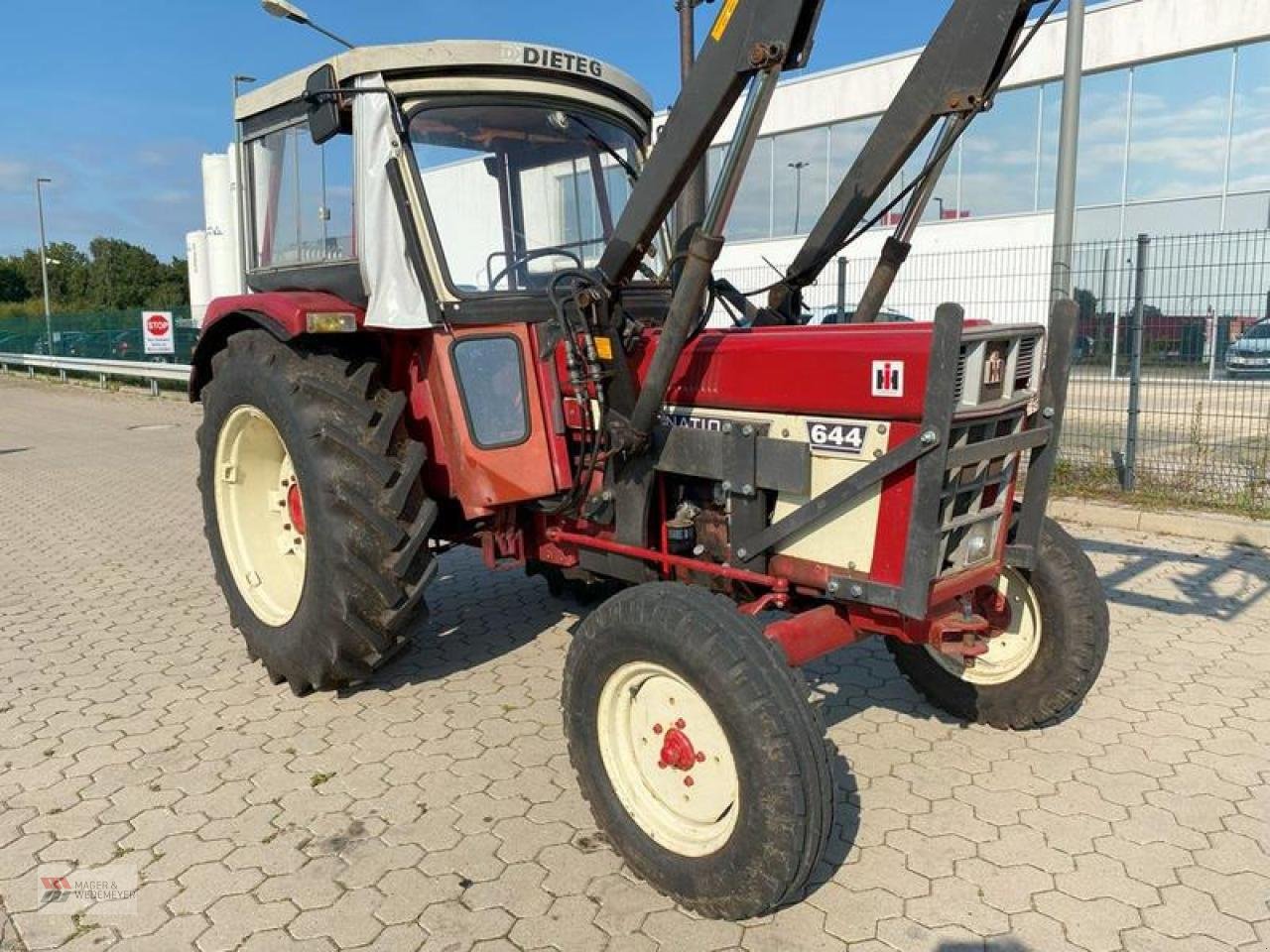 Traktor van het type Case IH 644, Gebrauchtmaschine in Oyten (Foto 3)