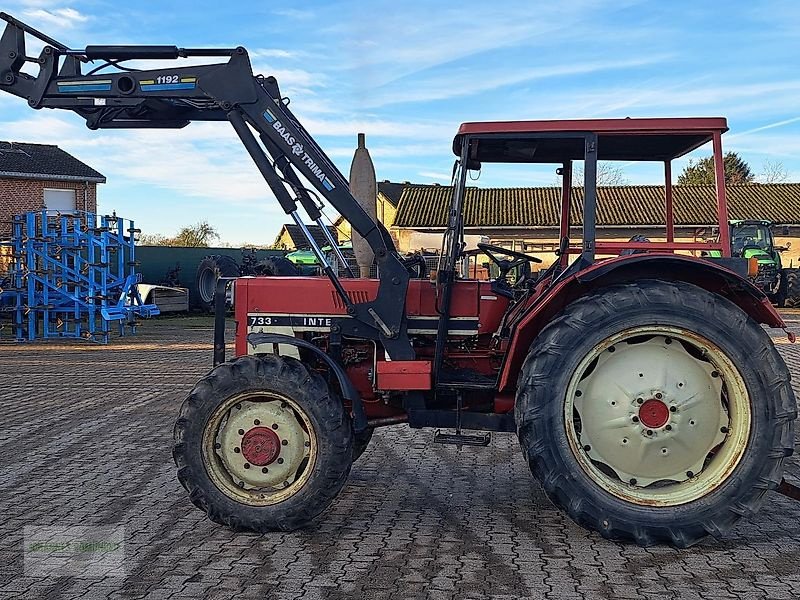 Traktor типа Case IH 733 Allrad mit Frontlader und Druckluft, Gebrauchtmaschine в Leichlingen (Фотография 7)