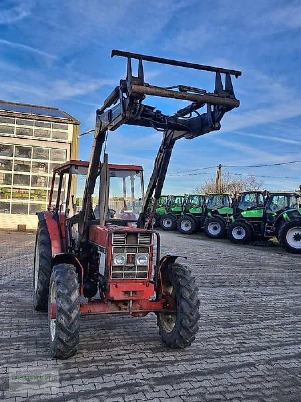 Traktor типа Case IH 733 Allrad mit Frontlader und Druckluft, Gebrauchtmaschine в Leichlingen (Фотография 2)